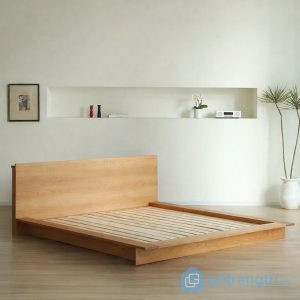 2 giường ngủ gỗ kiểu nhật