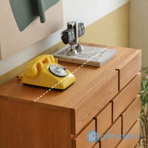 2 tủ ngăn kéo gỗ