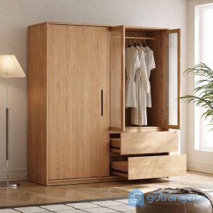 2 tủ quần áo cửa lùa