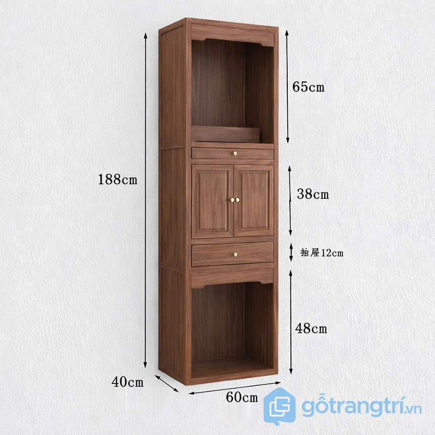 Tủ thờ 2 tầng