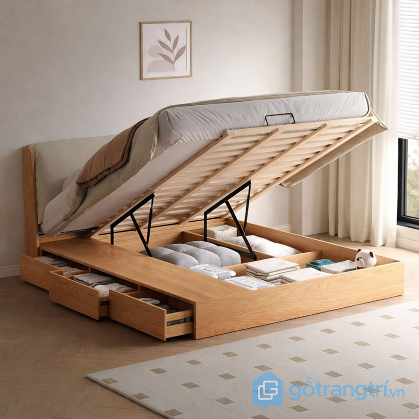 Giường ngủ bọc nệm