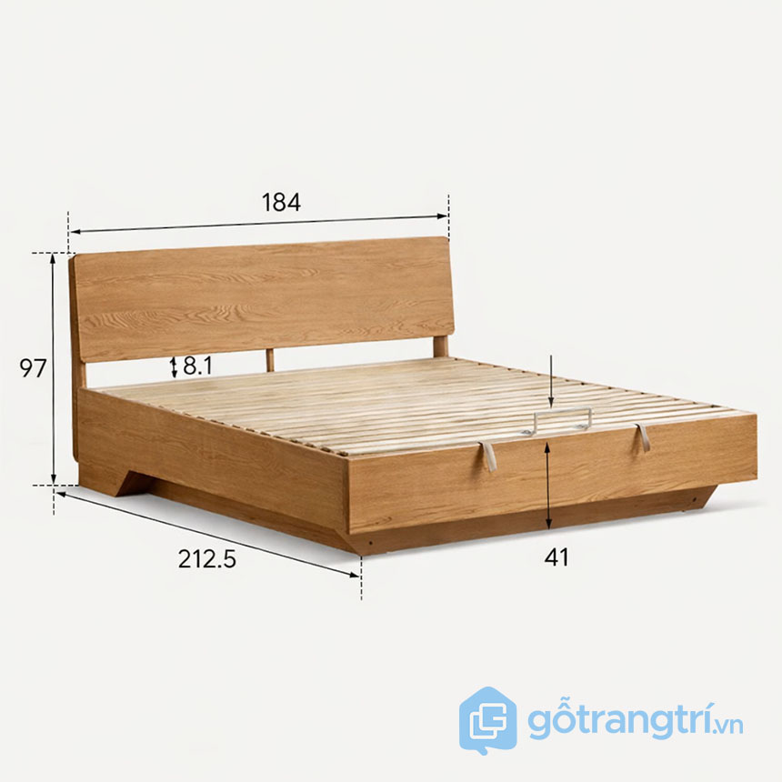 Giường ngủ hiện đại cao cấp