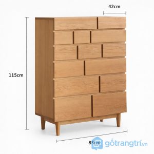 4 tủ ngăn kéo gỗ