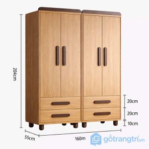 4 tủ quần áo cho bé