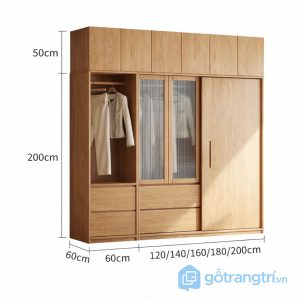 4 tủ quần áo cửa lùa