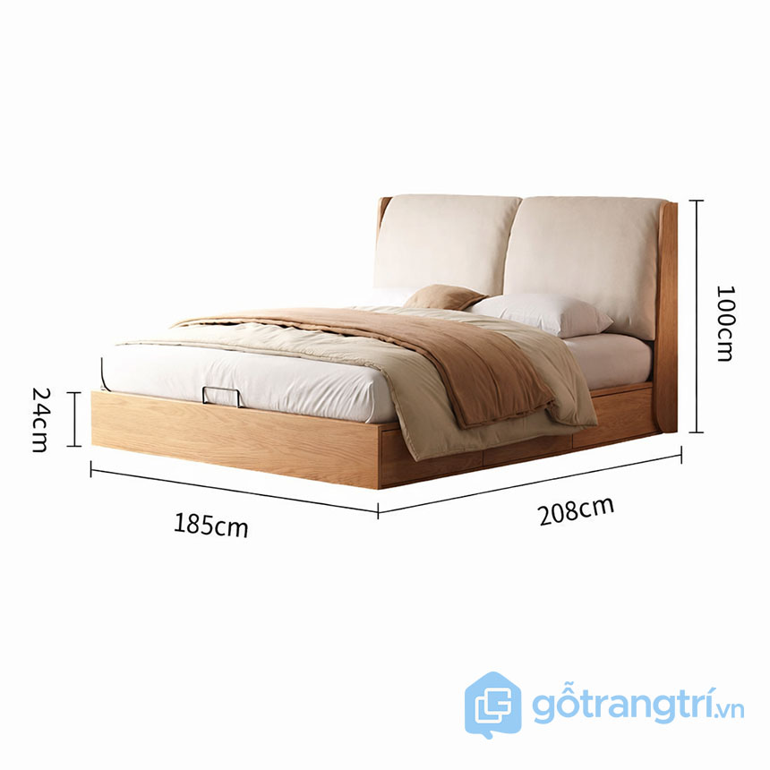 Giường ngủ bọc nệm