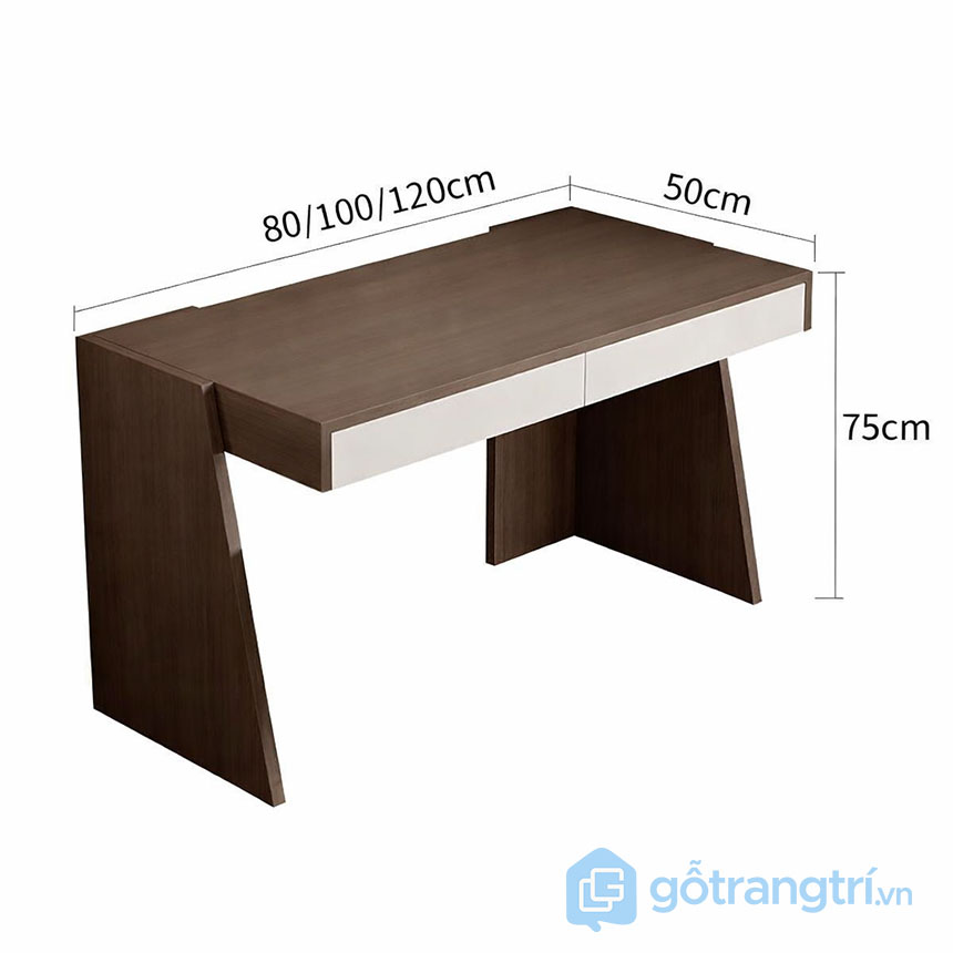 Bàn làm việc phong cách Scandinavian GHS-42119