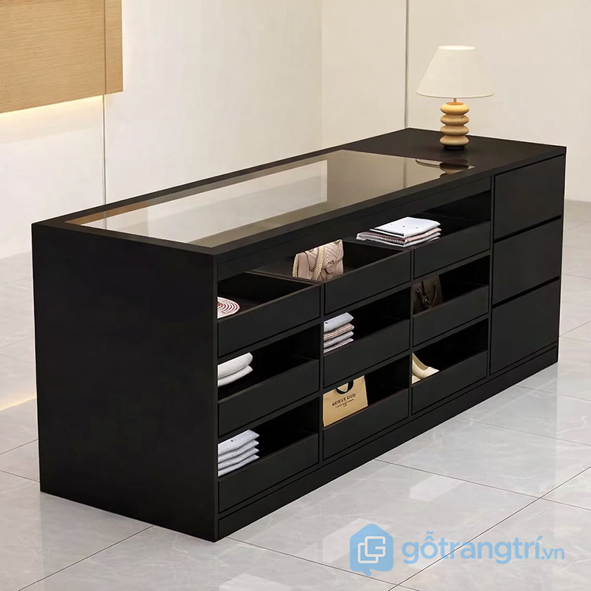 Tủ trưng bày có kính hiện đại đẹp GHS-55151