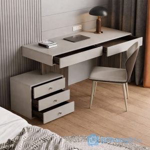 2 bàn làm việc tối giản phong cách Hàn Quốc