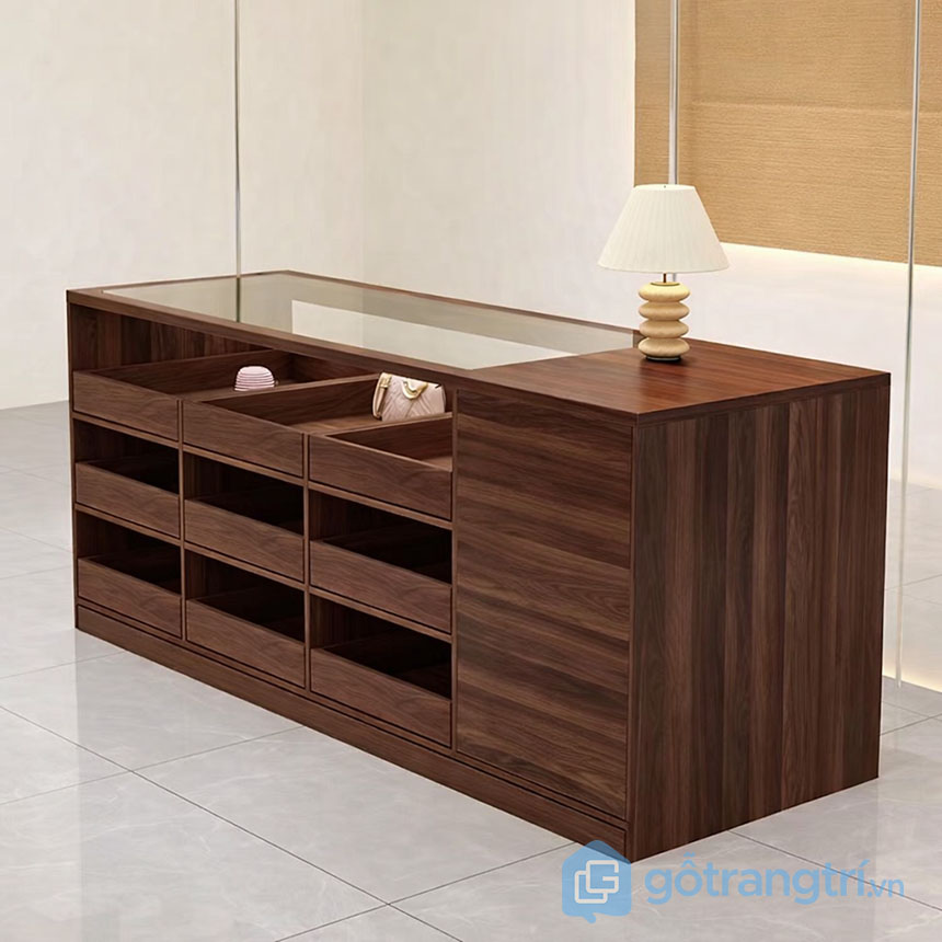 Tủ trưng bày có kính hiện đại đẹp GHS-55151