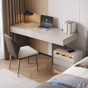 3 bàn làm việc kèm tủ ngăn kéo tiện lợi