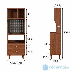 3 tủ đựng đồ nhà bếp thông minh