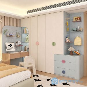 3 tủ quần áo trẻ em dễ thương