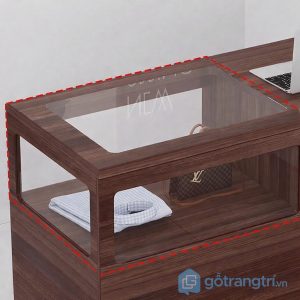 4 quầy thu ngân chữ L