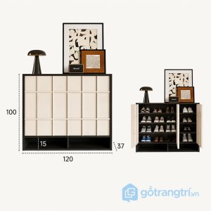 5 tủ giày đặt cửa ra vào đẹp