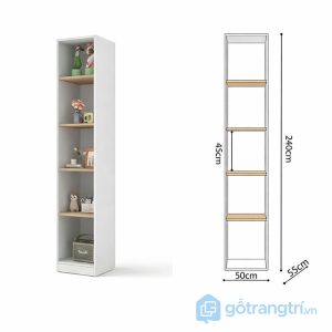 6 tủ quần áo có kệ trang trí