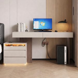 Bàn làm việc kèm tủ ngăn kéo tiện lợi