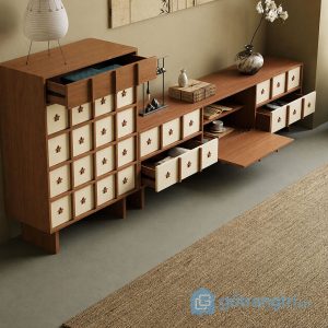 1 kệ tivi phong cách nhật