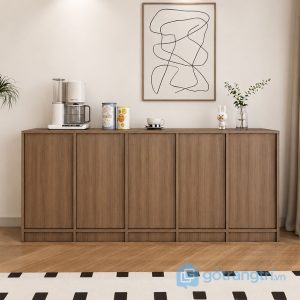 1 tủ chén gỗ hiện đại
