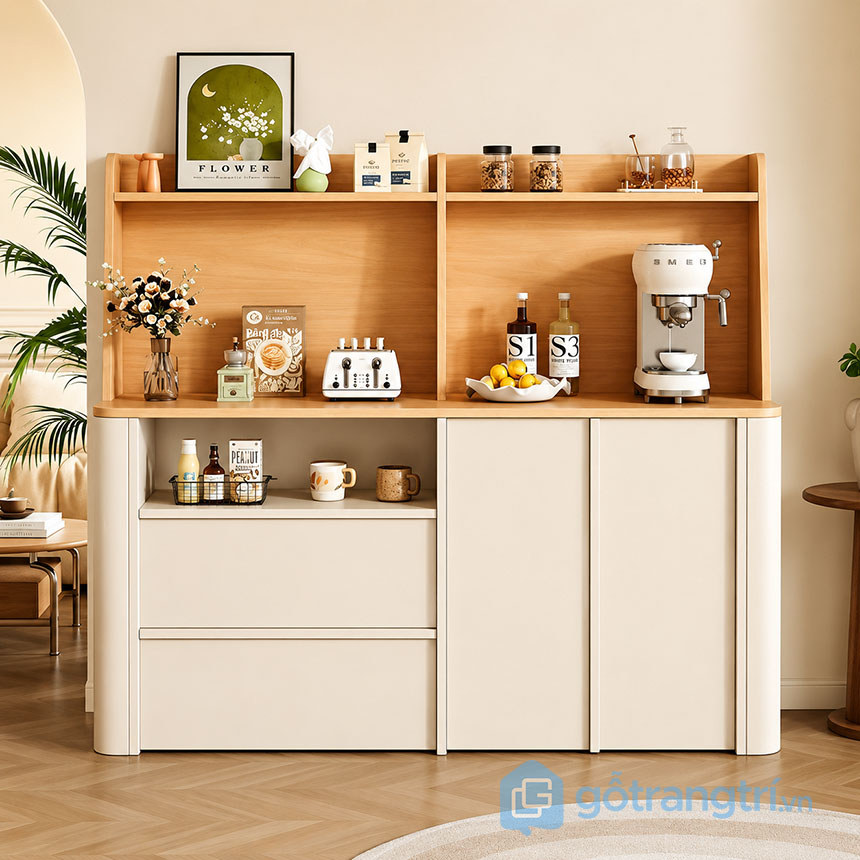 Tủ Pantry Mini Cho Bếp Hiện Đại GHS-55194
