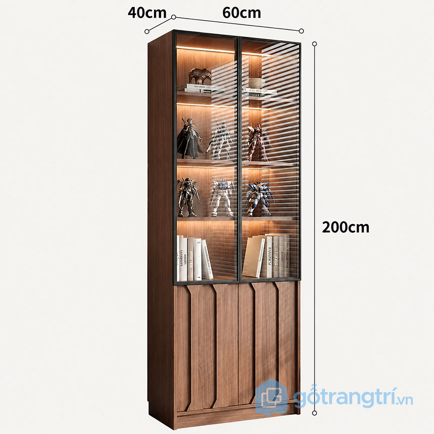 Tủ Trưng Bày Kính Hiện Đại GHS-55191 Cao Cấp