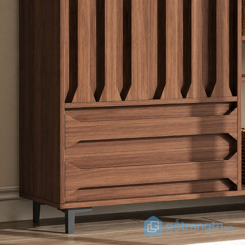 Tủ Quần Áo Cửa Kính Hiện Đại GHS-55915