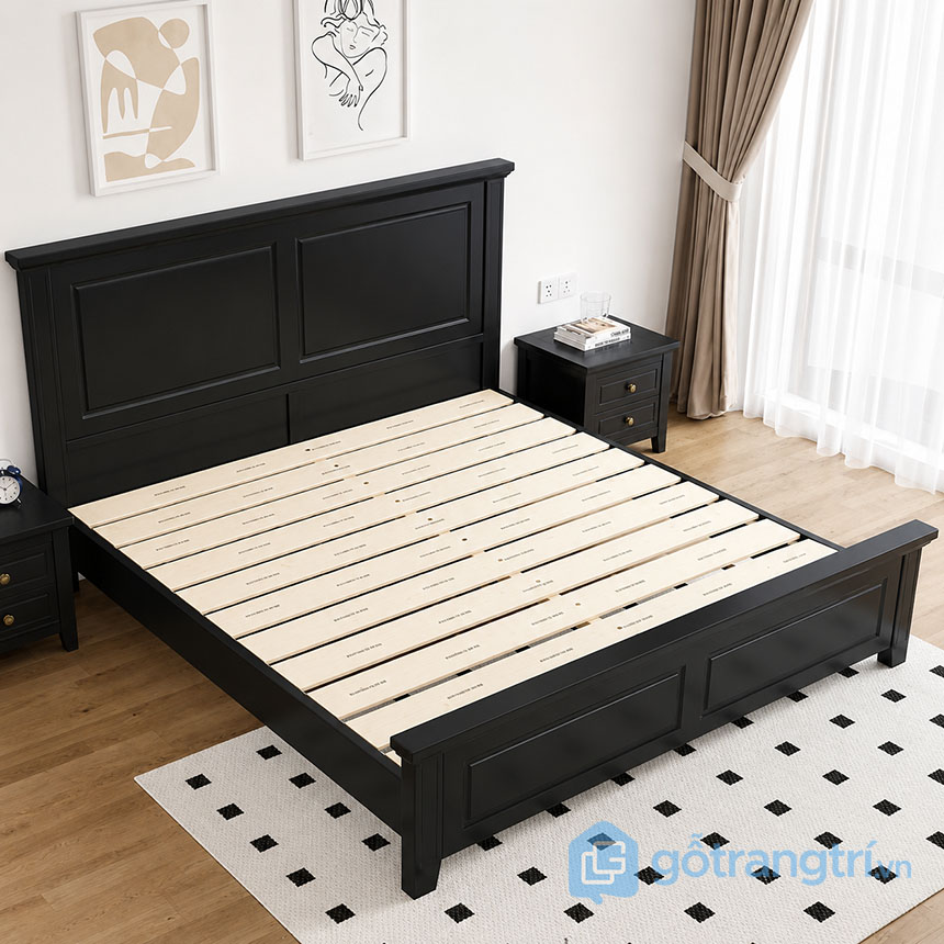 Giường Ngủ Phong Cách Châu Âu Sang Trọng GHS-9445