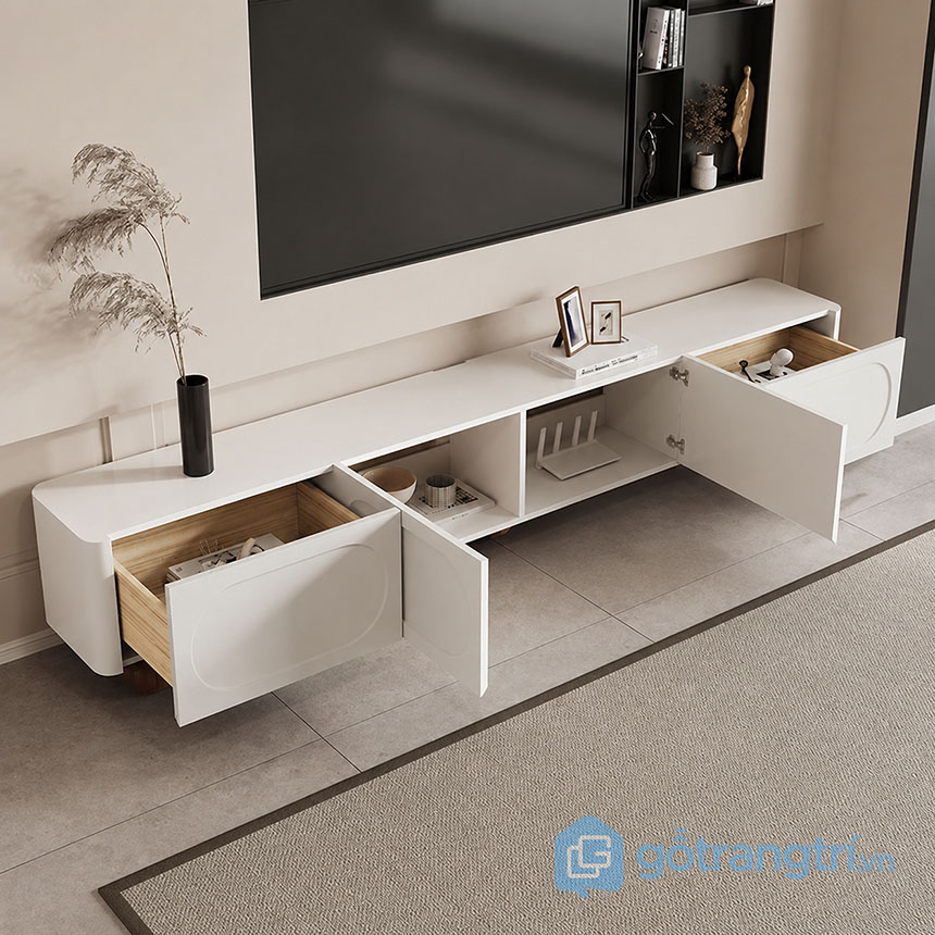 Kệ Tivi Bo Cong Hiện Đại Sang Trọng GHS-3660