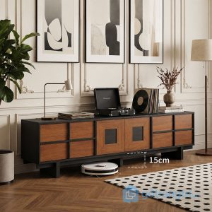 2 kệ tivi phong cách hiện đại
