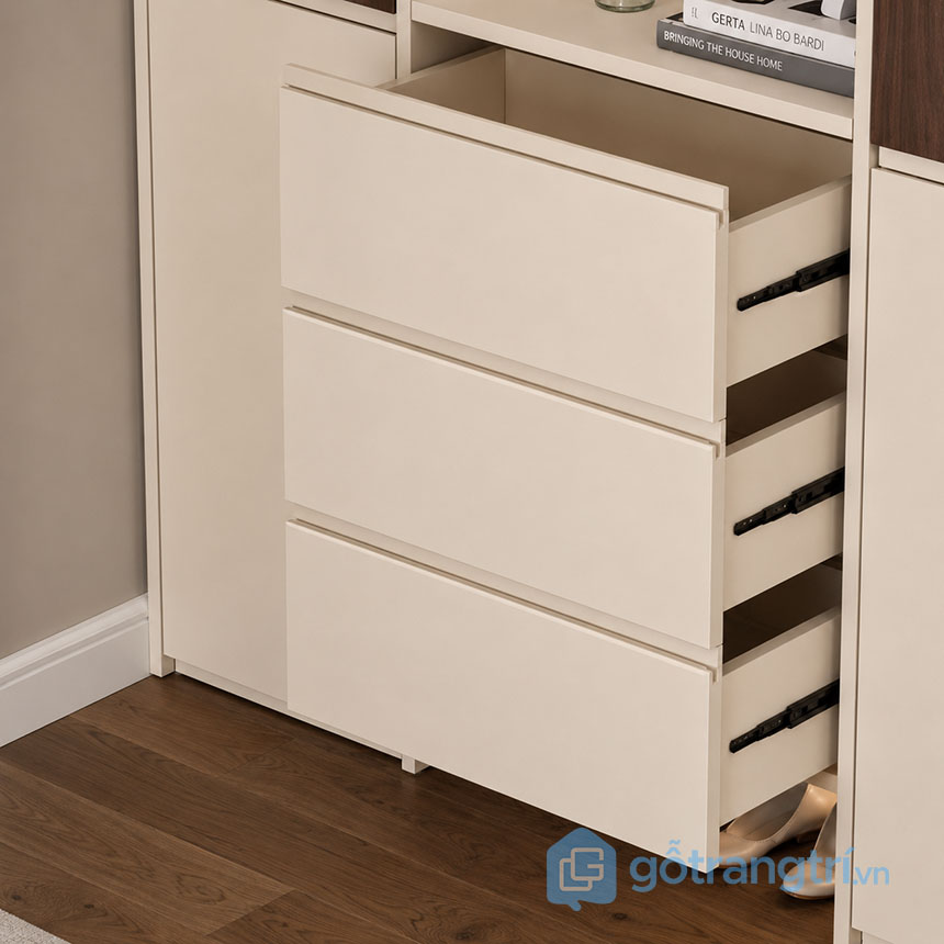 Tủ Giày Kết Hợp Tủ Trang Trí GHS-55192