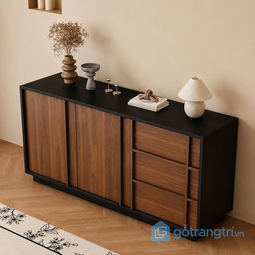 Tủ Trang Trí Phong Cách Nhật GHS-55193