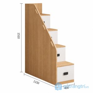 3 giường tầng có bàn học