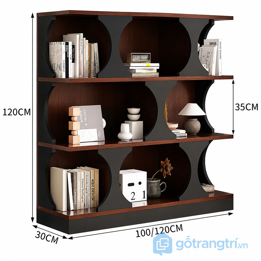 Kệ Sách Hàn Quốc GHS-2677 Đẹp Hiện Đại