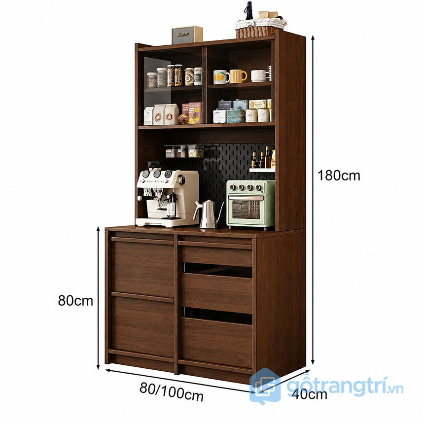 Tủ Buffet Kiểu Nhật GHS-55179 Hiện Đại Đẹp