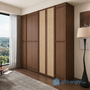 4 tủ quần áo cánh mây
