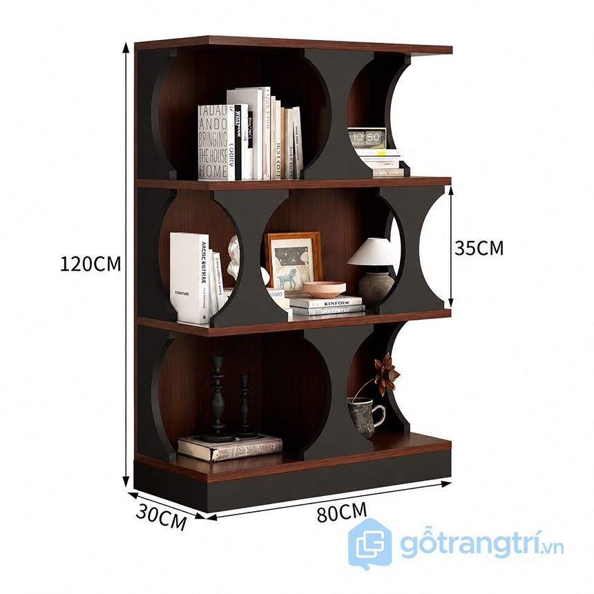 Kệ Sách Hàn Quốc GHS-2677 Đẹp Hiện Đại