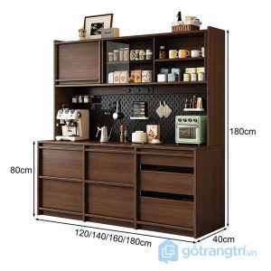 5 tủ buffet kiểu nhật
