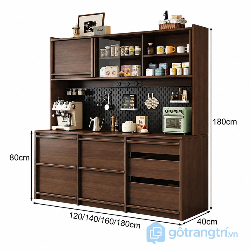 Tủ Buffet Kiểu Nhật GHS-55179 Hiện Đại Đẹp