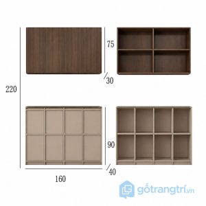 6 tủ đựng đồ nhà bếp đẹp hiện đại