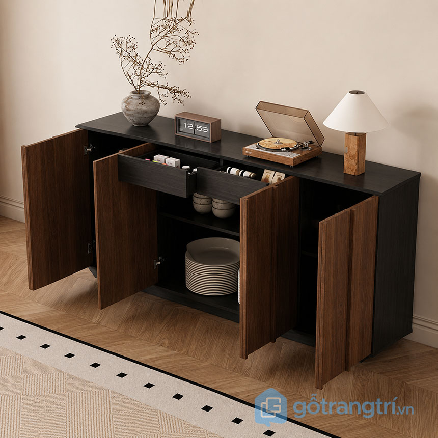 Tủ Trang Trí Phòng Ăn GHS-55180 Hiện Đại