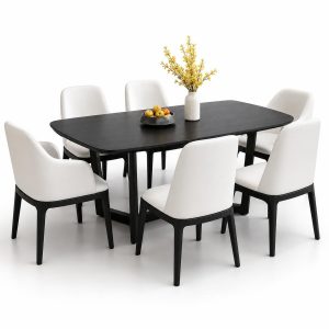 Bàn ăn hiện đại gỗ sồi nhập khẩu GHC-490
