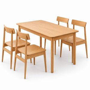 Bàn ăn bằng gỗ 4 chỗ thiết kế đẹp GHS-41221