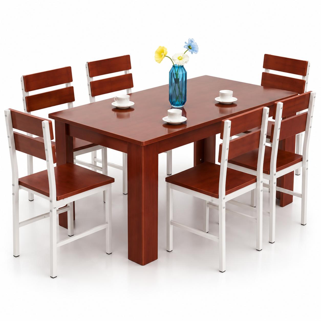 Bộ bàn ăn hiện đại gỗ công nghiệp giá rẻ GHS-4310 (bộ 4 ghế)