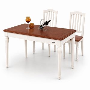 Bàn ghế ăn gỗ tự nhiên phong cách hiện đại GHS-4364