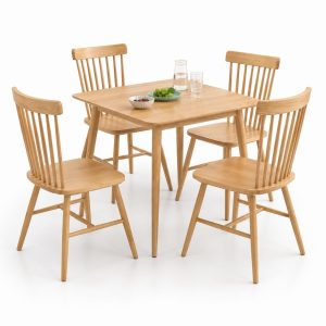 Bàn ăn gia đình gỗ sồi tự nhiên GHS-4645