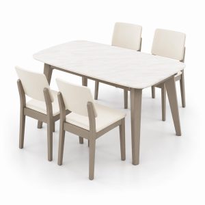 Bàn ăn 4 chỗ phong cách thanh lịch GHS-4773