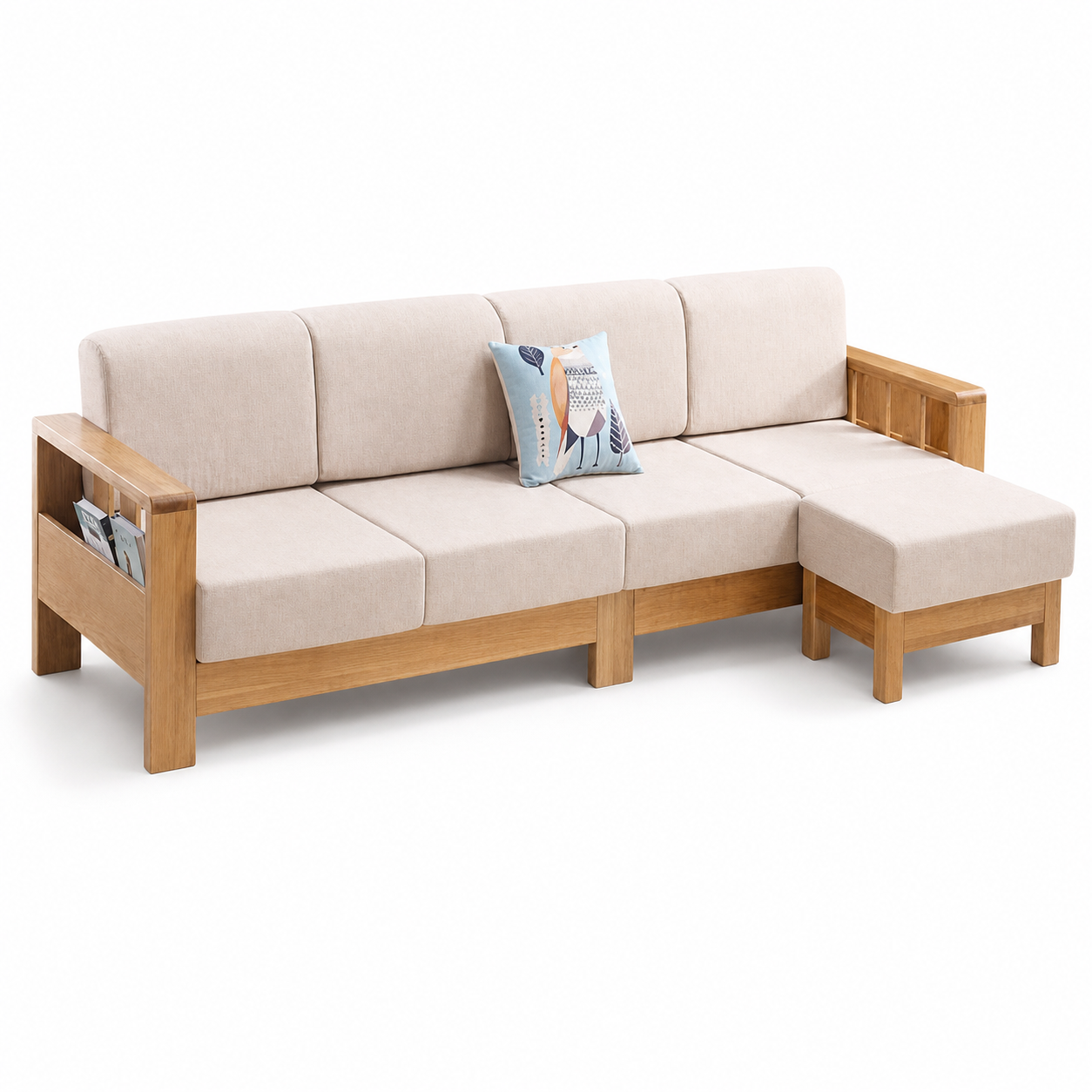 Ghế sofa góc cho phòng khách GHS-8266