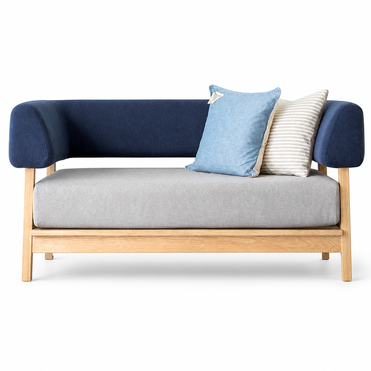 Ghế sofa bọc nỉ kiểu dáng hiện đại GHS-8281