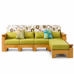 Ghế sofa phòng khách kiểu chữ L bọc nỉ GHS-8294