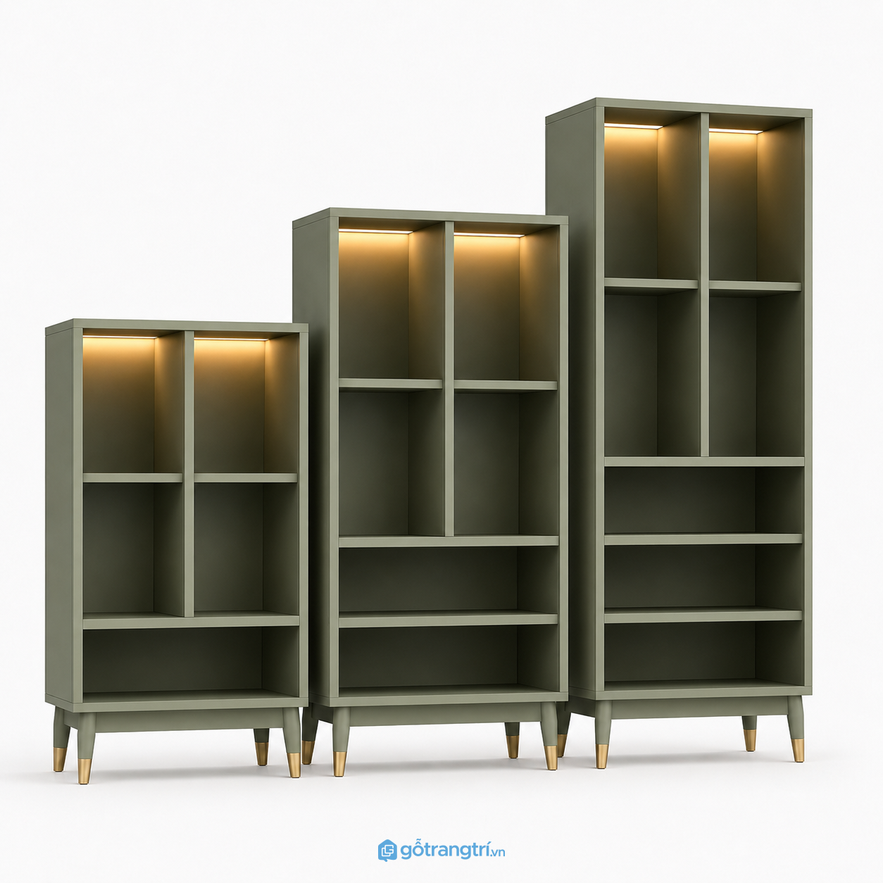 Tủ Trưng Bày Phòng Khách Hiện Đại GHS-5007 - hình ảnh thực tế 1